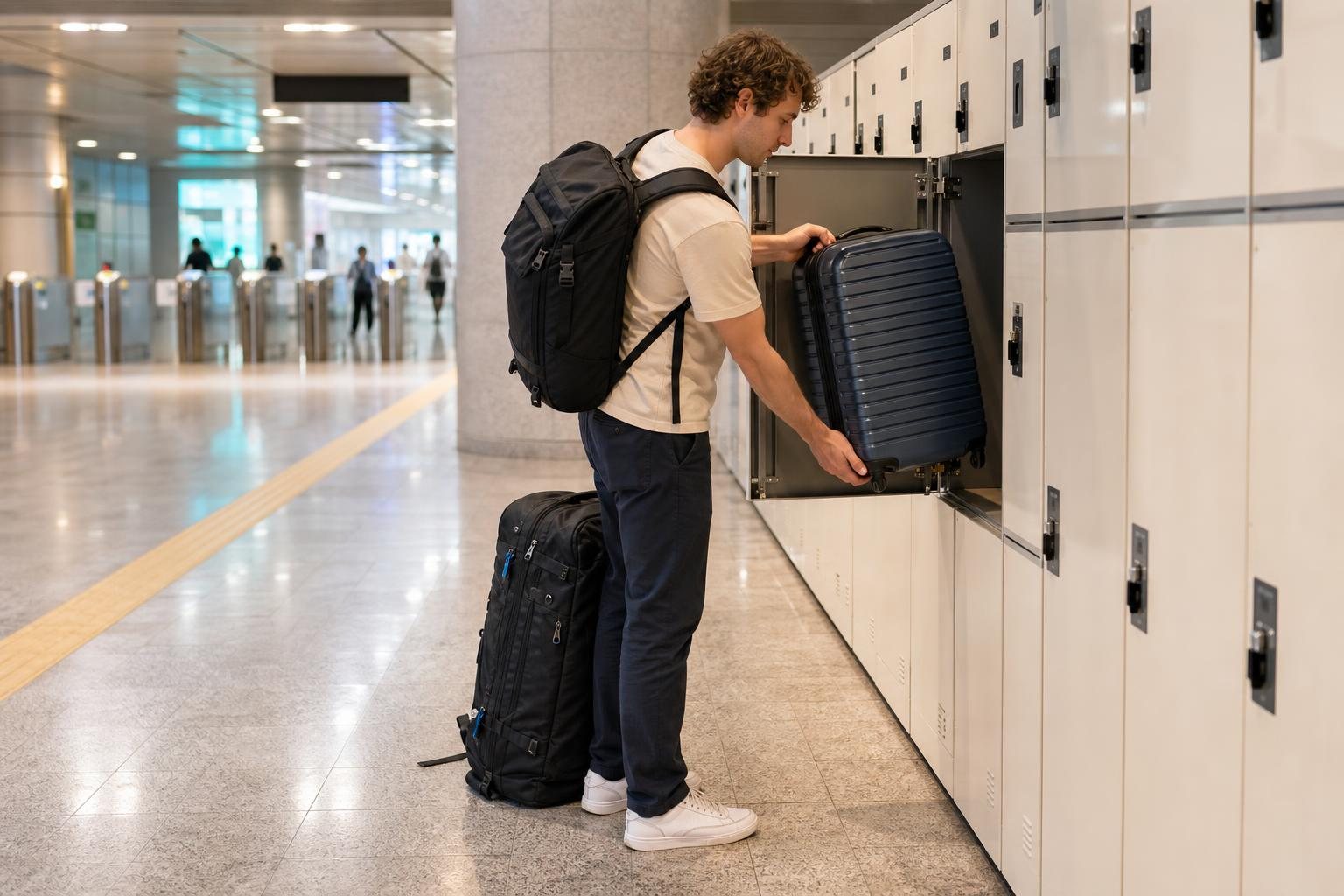 How to Use Luggage Lockers at Korean Subway and Train Stations