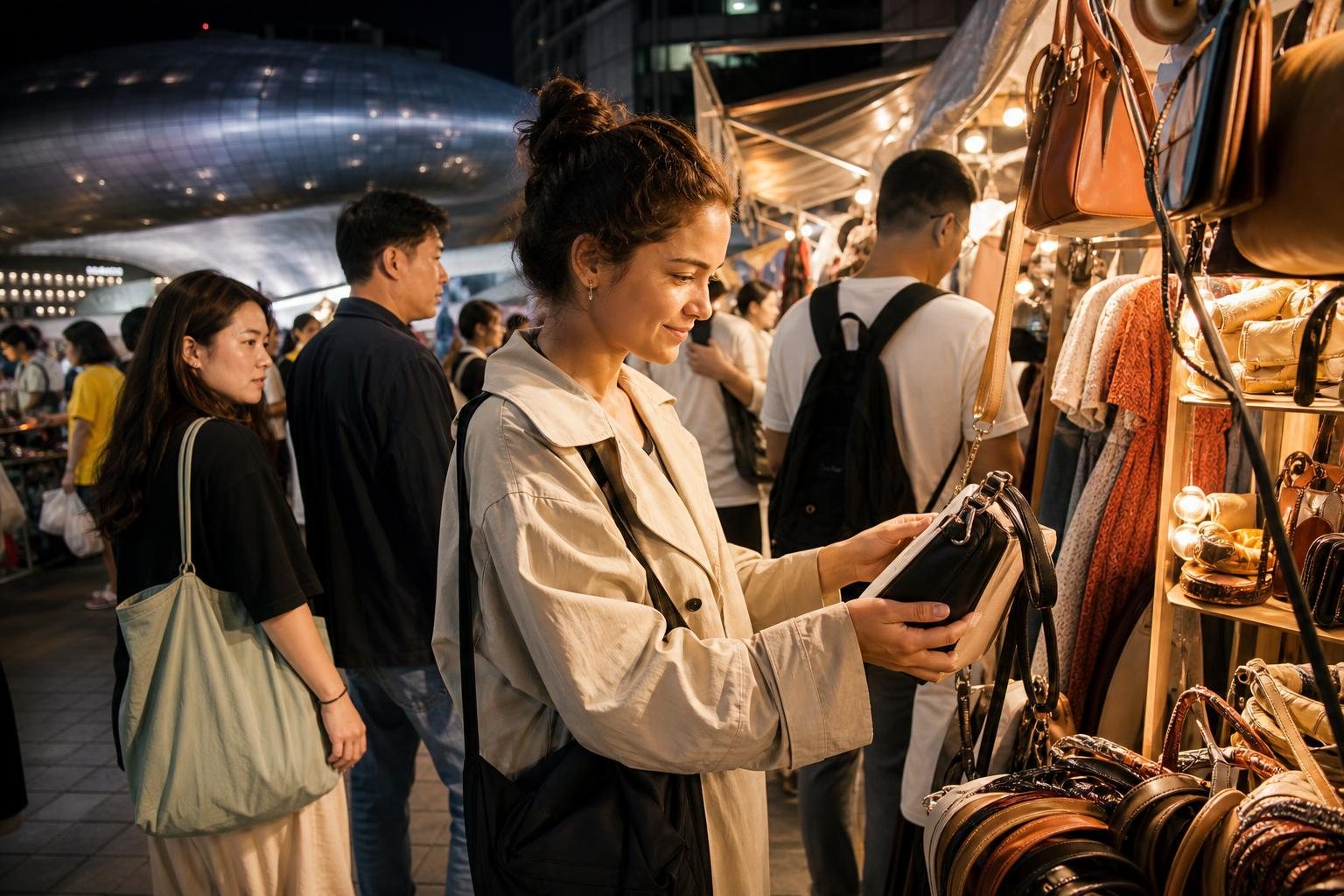 Dongdaemun Night Shopping Guide: Areas, Transport, and Payment Tips