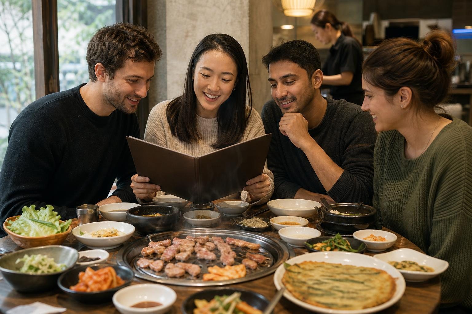 How to Order Food in a Korean Restaurant: Portions, Payment & Tipping